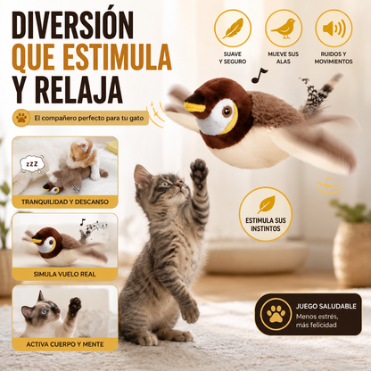 BirdFun™ | Pájaro Interactivo para Gatos